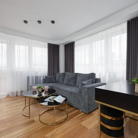 Warsaw Center Elegant Studio With City View By Noclegi Renters Exterior photo