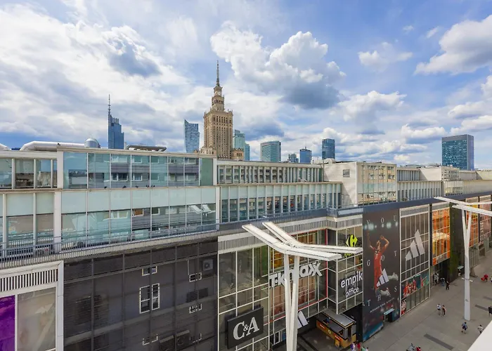 Warsaw Center Elegant Studio With City View By Noclegi Renters